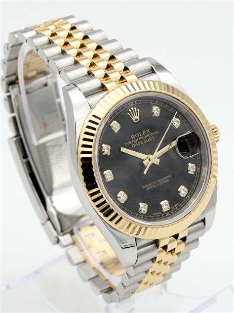 rolex datejust blaken|rolex datejust black dial.